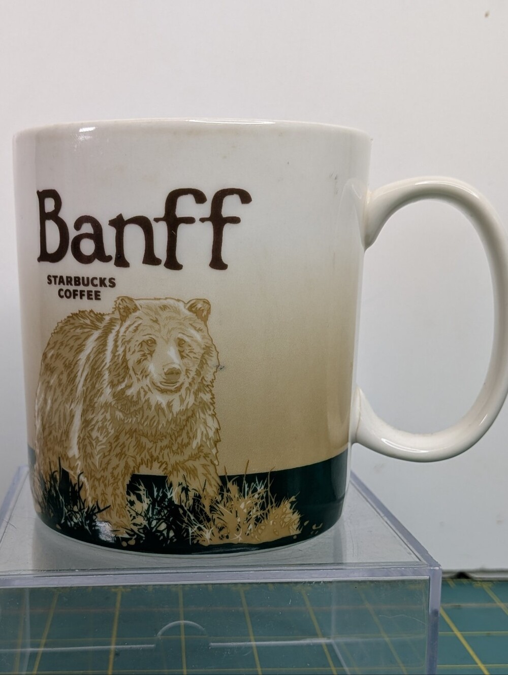 Starbucks Banff 2010 Coffee Mug, Green Global Icon Series